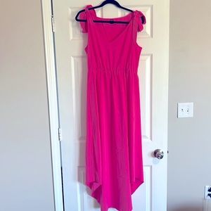 New w/o Tags SHEIN Pink Full Length Dress- Size M